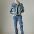 Lucky Brand 110 Slim Sateen Stretch Jean - Men's Pants Denim Slim Fit Jeans in Ensign, Size 30 x 30