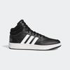 Sneaker ADIDAS SPORTSWEAR "HOOPS 3.0 MID LIFESTYLE BASKETBALL CLASSIC VINTAGE", Gr. 42, schwarz-weiß (core schwarz, cloud weiß, grau six), Synthetik, Textil, sportlich, Schuhe