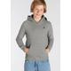 Sweatshirt CHAMPION "Basic Hooded - für Kinder" Gr. L (152/158), grau Kinder Sweatshirts Hoodies