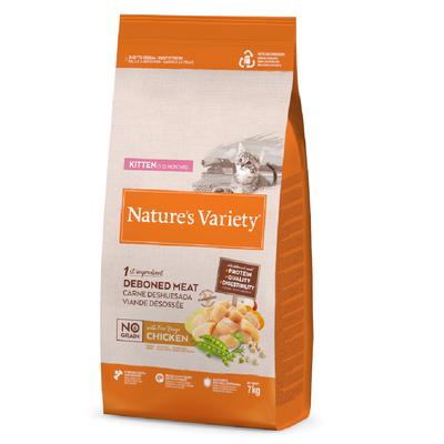 7kg Nature's Variety Selected Kitten Freilandhuhn Katzenfutter trocken