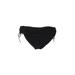 Liz Claiborne Swimsuit Bottoms: Black Swimwear - Women's Size 14