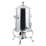 Bon Chef 49103C 3 1/2 gal Low Volume Coffee Urn Server w/ 1 Tank, Chafing Fuel, Silver