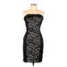 Scott McClintock Cocktail Dress: Black Dresses - Women's Size 10