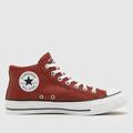 Converse all star malden trainers in red