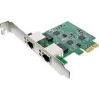InLine® Dual Gigabit Netzwerkkarte, 2X RJ45 2.5GBit/s, PCIe x1, inkl. Low Profile Slotblech
