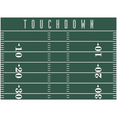 RoomMates Football Field Dry Erase Xl Giant Peel and Stick Wall Decals