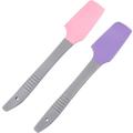 Silicone Spatula Silicone Spatula 2pcs Non- Stick Silicone Wax Stick Silicone Waxing Spatula Waxing Stick Wax Spatulas Silicone Makeup Spatula Mini Spatula