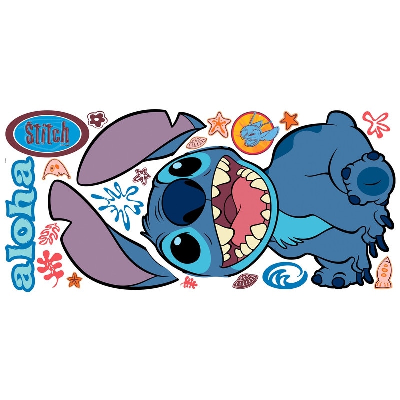 Stitch Giant Peel And Stick Wall Decals by RoomMates