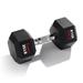 Sunny Health & Fitness Core Fit Hex Style Dumbbells 35-Pound (Single) - SF-DB03-35 - 13.58Lx6.81Wx6.3H