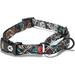 Wolfgang Premium Martingale Dog Collar for Small Medium Large Dogs Made in USA LosMuertos Print Small (5/8 Inch x 10-12 Inch)