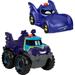 Fisher-Price DC Batwheels Light-Up 1:55 Scale Toy Cars Bam the Batmobile & Buff 2 Pieces