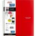 Five Star Wirebound Notebook - 1 Subject(s) - 100 Pages - Wire Bound - College Ruled - Letter - 8 1/2 x 11 - Red Cover - Double Sided Sheet Durable Water Resistant Wear R | Bundle of 2 Each