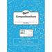 Pacon Composition Book - 24 Sheets - 48 Pages - 9.8 x 7.5 - Blue Marble Cover - Durable Cover Soft Cover - 1 Each | Bundle of 5 Each