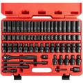 NEIKO 02471A Impact Socket Set 3/8â€� Drive 67 Piece Metric and Standard Master Socket Set with Shallow & Deep Sockets Ratchet Swivel Sockets Extension Bars Adapters Cr-V & Cr-Mo