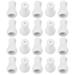 20pcs Blind Pull Cord Knobs Plastic Replacement Pull Ends for Roman Shades Curtain