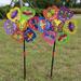 3D Butterfly Flower Windmill Multicolor Wind Spinner Home Garden Yard Decor JWA