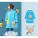 Kids Raincoats Waterproof Rainsuit 3D Cartoon Rain Jacket Toddler Rainwear Poncho for Girls Boys