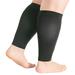 Plus Size Calf Compression Sleeve for Women Men Extra Wide Leg Support for Shin Splints Leg Pain Relief and Support Circulation Swelling Travel Work Sports and Daily Wear Black S ChYoung
