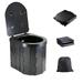 Portable Folding Toilet for Outdoor Emergencies - Camping Traveling Hiking Fishing Long Trips