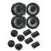 2 Soundstream AC.6 Arachnid Series 6.5 Component Set; 100w 4-ohm