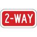Lyle 2-Way Traffic Sign 6 x 12 R1-3-2-12HA R1-3-2-12HA ZO-G4887181