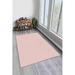 LaModaHome Area Rug Non-Slip - Powder Powder thin washable Soft Machine Washable Bedroom Rugs Indoor Outdoor Bathroom Mat Kids Child Stain Resistant Living Room Kitchen Carpet 4 x 5.9 ft