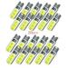 Furvclv 20 Pack T10 Led Light Bulbs 501 W5w Error Free Canbus Car Interior Light for Dome Map Door Courtesy License Plate Light