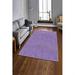 LaModaHome Area Rug Non-Slip - Purple Purple thin washable Soft Machine Washable Bedroom Rugs Indoor Outdoor Bathroom Mat Kids Child Stain Resistant Living Room Kitchen Carpet 2.7 x 6.6 ft