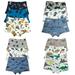 B&Q Toddler Boys 12-Pack Cotton Boxer Briefs - Sizes 4T 5T 6T 7T 8T | Stylish and High-Quality Choice