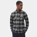 Dickies Men's Sacramento Shirt - Gray Plaid Size L (WLR23)
