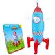 abeec Inflatable Rocket Sprinkler For Kids - 6ft Kids Sprinkler - Outdoor Water Toys - Kids Outdoor Toys - Water Games For Kids Outside - Water Sprinkler For Kids