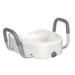 Drive Medical Elongated Toilet Seat Plastic Toilet Seats in White | 22 W x 17 D in | Wayfair 12013