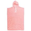 Ocean and Earth Ladies Hooded Poncho Changing Robe Towel - Shell Pink