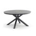 Corrigan Studio® Khelsea Dining Table Metal in Gray | 29 H x 55 W x 55 D in | Outdoor Dining | Wayfair 45016AADB38742399503A25555DB0867