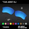 OOWLIT Linsen Ersatz Für Oakley Flak Jacket XLJ Sonnenbrille Polarisierte-Multi Farben