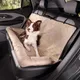 Juste de siège de voiture imperméable pour chien coussin en tissu double face chenil fournitures