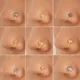 Gefälschte Piercing Nase Ring Nicht-Durchbohrten U-Förmigen Nase Clip Blume Clip Auf Nase Ohr