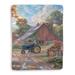 Thomas Kinkade Summer's Heritage Sherpa Throw Blanket By Laural Home
