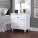 3-Drawer Nightstand Storage Wood Cabinet