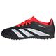 adidas Predator.4 L Tf J Sneaker, Core Black/FTWR White/Solar Red, 22 EU