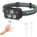 Ayamaya Battery Powered Integrated LED Headlamp w/ 5 Lights in Black | 1.9 H x 1.3 W x 3 D in | Wayfair HeadLamp-5LED-GR