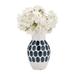 Dakota Fields Warnar 10" Vase - Contemporary Abstract Polka Dot Flower Vase - Decorative Table Accent for Home or Office Decor | Wayfair