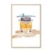 Wildon Home® Pancoast Going Surfing by Lauren Thomas - Single Picture Frame Graphic Art Paper in White | 36 H x 24 W x 1.25 D in | Wayfair