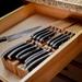 X－MAX FURNITURE Knife Organizer For Kitchen Drawer, Knife Drawer Organizer, Drawer Insert, Drawer Knife Holder (2" Tall, 17" Deep) | Wayfair