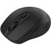 Wireless Gaming Mouse Rechargeable Full Size Bluetooth Mice 2.4G with USB Receiver for Notebook PC Laptop Computer MacBook - Black