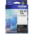 Brother Genuine LC20EBK INKvestment Super High Yield Black Ink Cartridge - Inkjet - Super High Yield - 2400 Pages - Black - 1 Each | Bundle of 5 Each