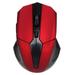 NUOLUX Wireless Mouse Foldeble Computer Mouse Portable Mouse Thin Laptop Mouse Lightweight Touch Mouse for Home Festival Gift (Red)