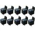 10 Pack Absolute RLS125 12-VCD Automotive Marine Bosch / Tyco Style Relay SPDT 30/40 AMP