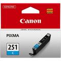 Canon CLI-251C Original Ink Cartridge - Inkjet - Cyan - 1 Each | Bundle of 5 Each