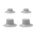4Pcs Laptop Notebook Cooling Pads Laptop Holder Pad Desk Accessories Portable Suction Cup Pads Provides Better Angle Laptop Cooling Stands